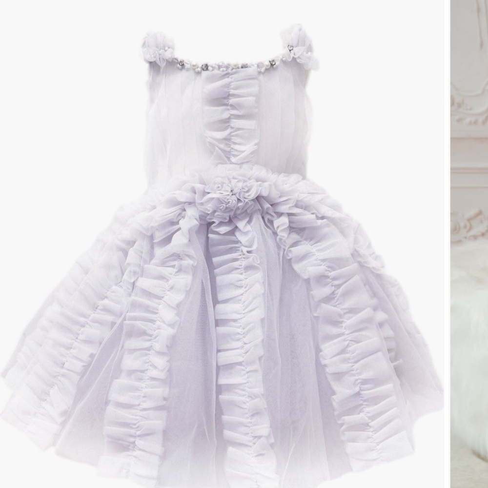Petite Maison Kids Arielle Tulle dress
